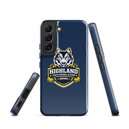 Tough Case for Samsung® | Highland youth football and cheer | Emblem Logo