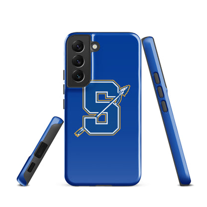 Tough Case for Samsung® | Senatobia Warriors Baseball | Lettermark Logo