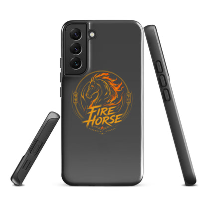 Tough Case for Samsung® | Fire Horse Masters | Vanguard Logo