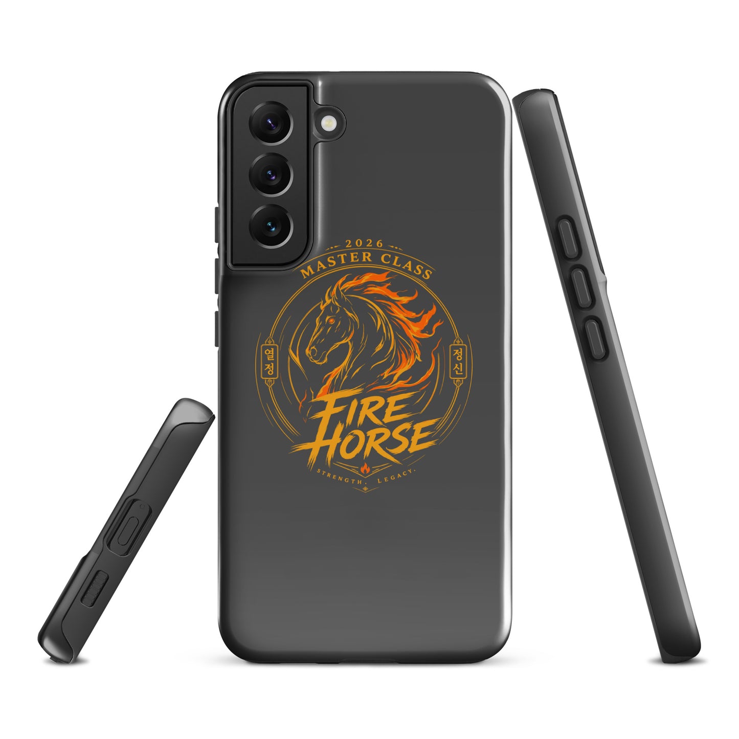 Tough Case for Samsung® | Fire Horse Masters | Crest Logo