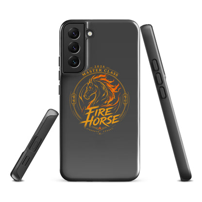 Tough Case for Samsung® | Fire Horse Masters | Crest Logo