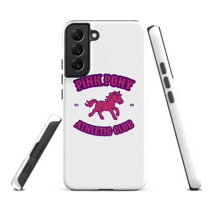 Tough Case for Samsung® | Pink Pony Athletic Club | Crest Logo