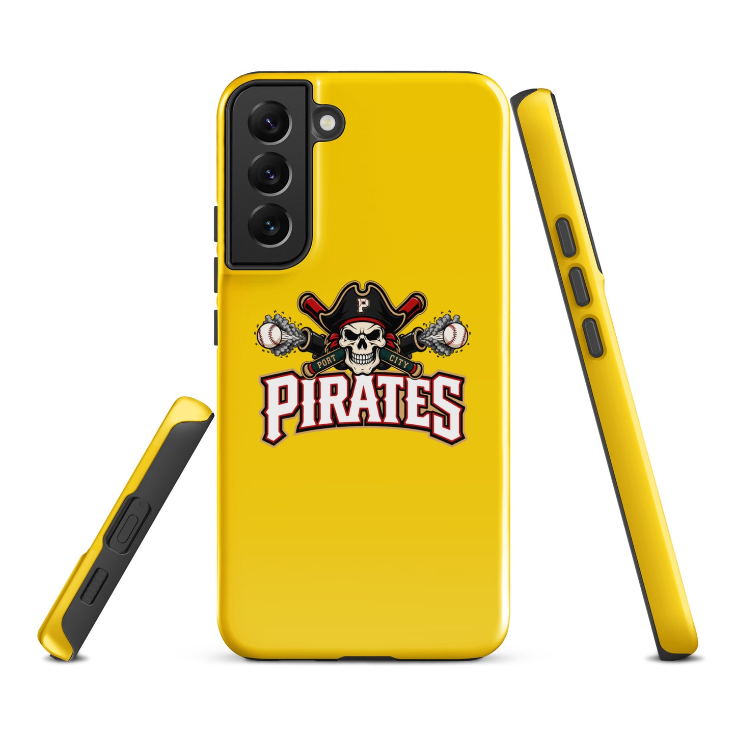 Tough Case for Samsung® | Port City Pirates | Cannonball Portside Logo