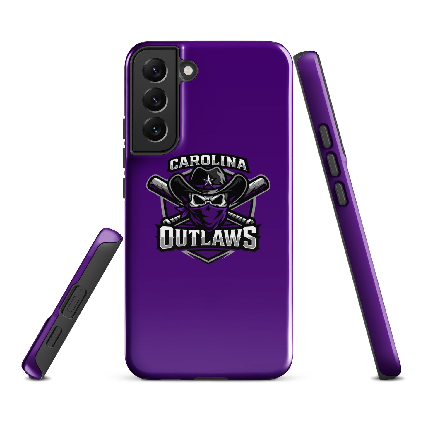 Tough Case for Samsung® | Carolina Outlaws Baseball | Shield Logo