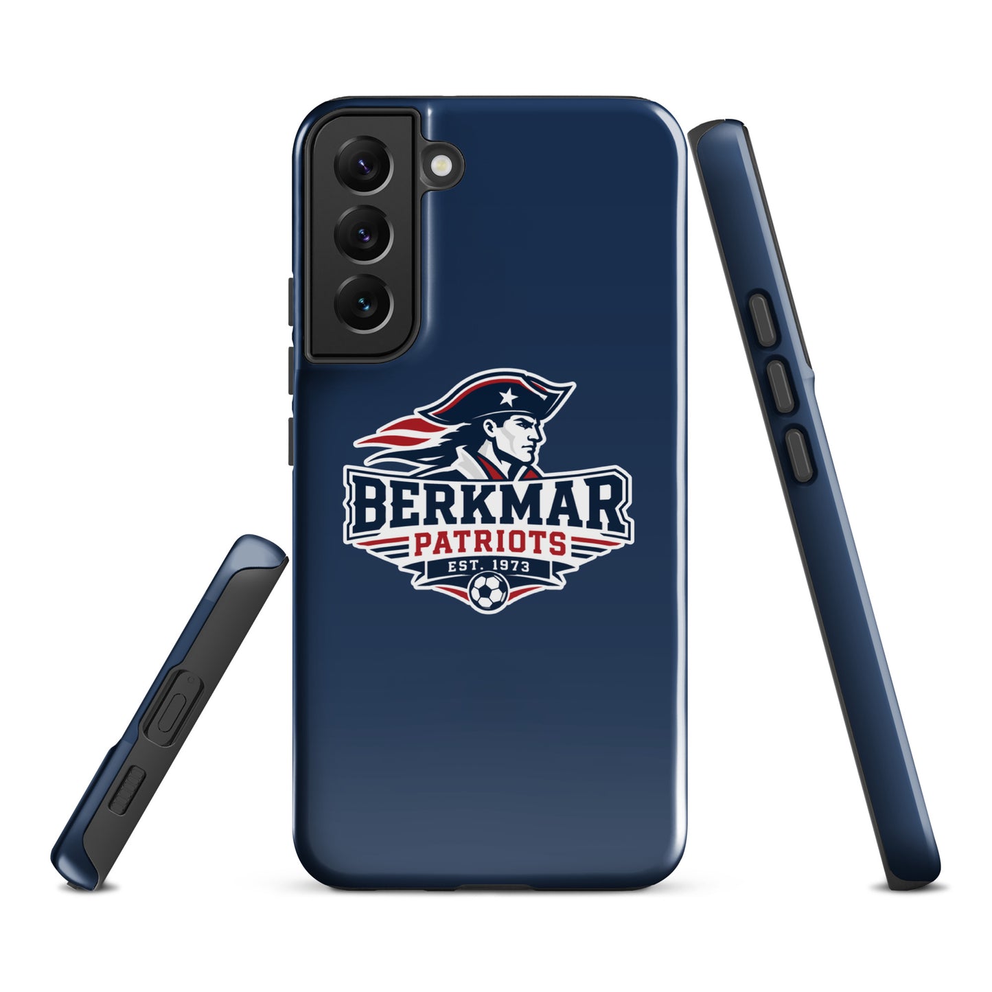 Tough Case for Samsung® | Berkmar High School Soccer | Vanguard Logo