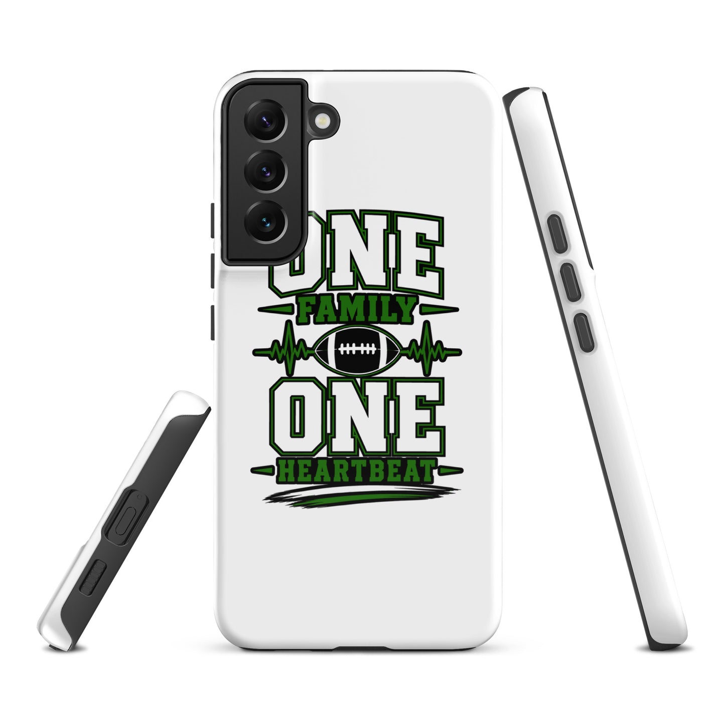 Tough Case for Samsung® | Celina Black Football | Modern Script Logo