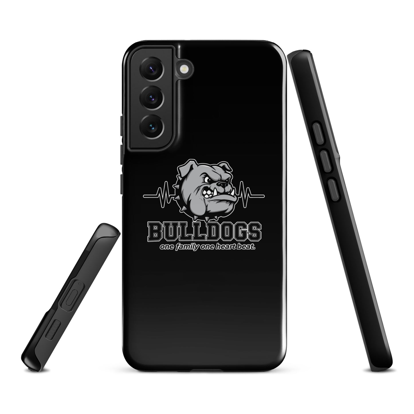 Tough Case for Samsung® | Celina Recreational Football Black | Bulldogs Crest Logo