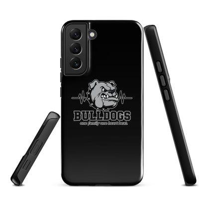 Tough Case for Samsung® | Celina Recreational Football Black | Bulldogs Crest Logo