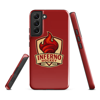 Tough Case for Samsung® | Inferno Hockey | Crest Logo