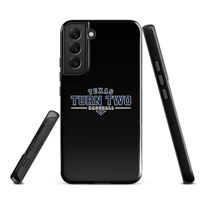 Tough Case for Samsung® | Texas Turn Two Baseball | Modern Script Logo