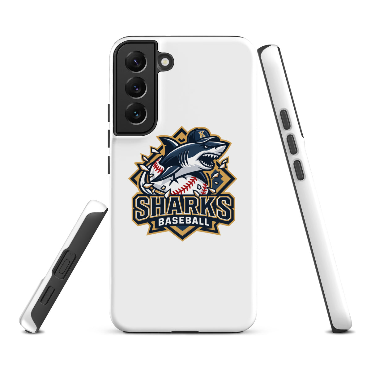 Tough Case for Samsung® | Sharks Diamond Sports | Valor Logo