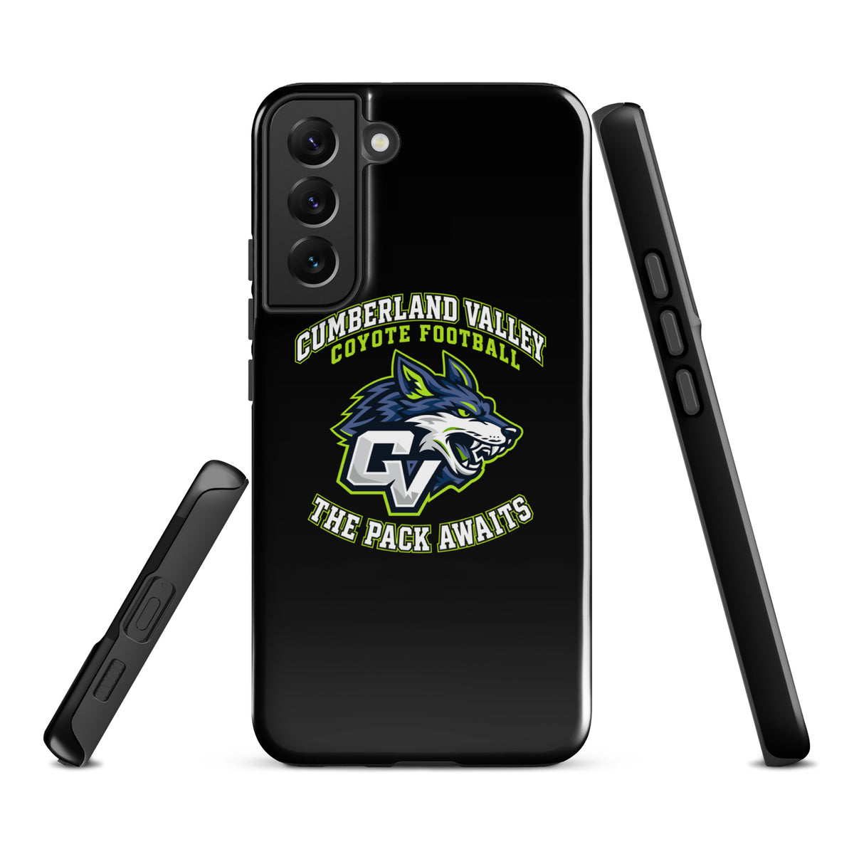 Tough Case for Samsung® | Cumberland Valley Coyotes Football | Emblem Logo