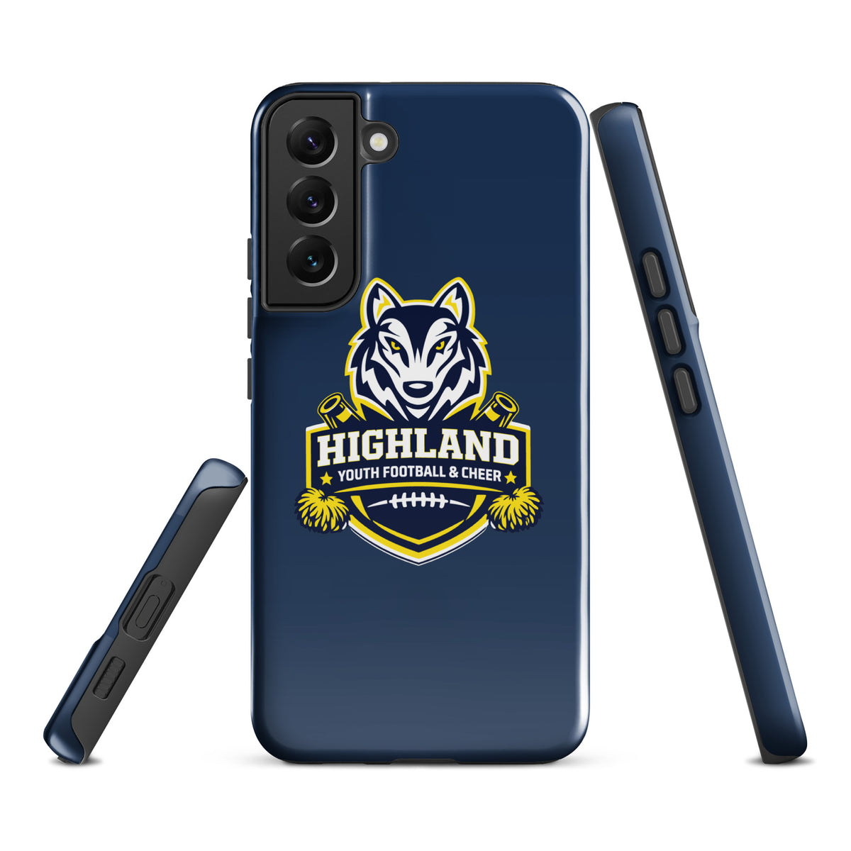 Tough Case for Samsung® | Highland youth football and cheer | Emblem Logo