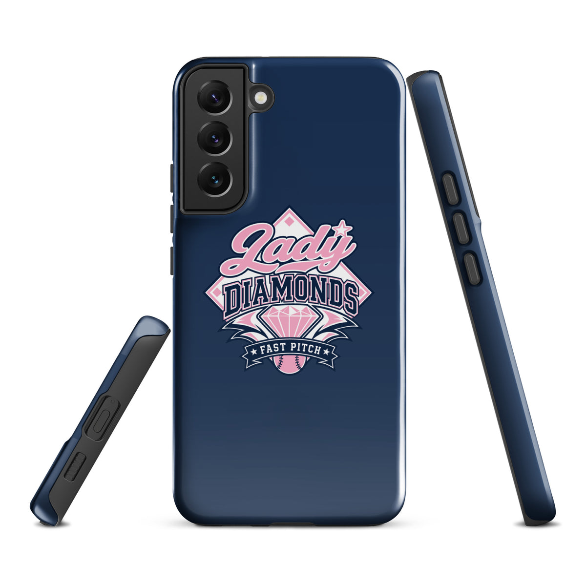 Tough Case for Samsung® | Lady Diamonds | Emblem Logo