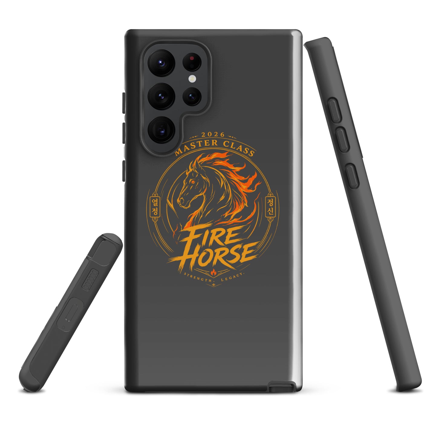 Tough Case for Samsung® | Fire Horse Masters | Crest Logo