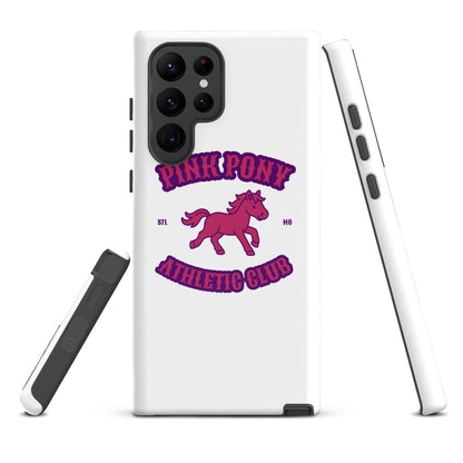 Tough Case for Samsung® | Pink Pony Athletic Club | Crest Logo