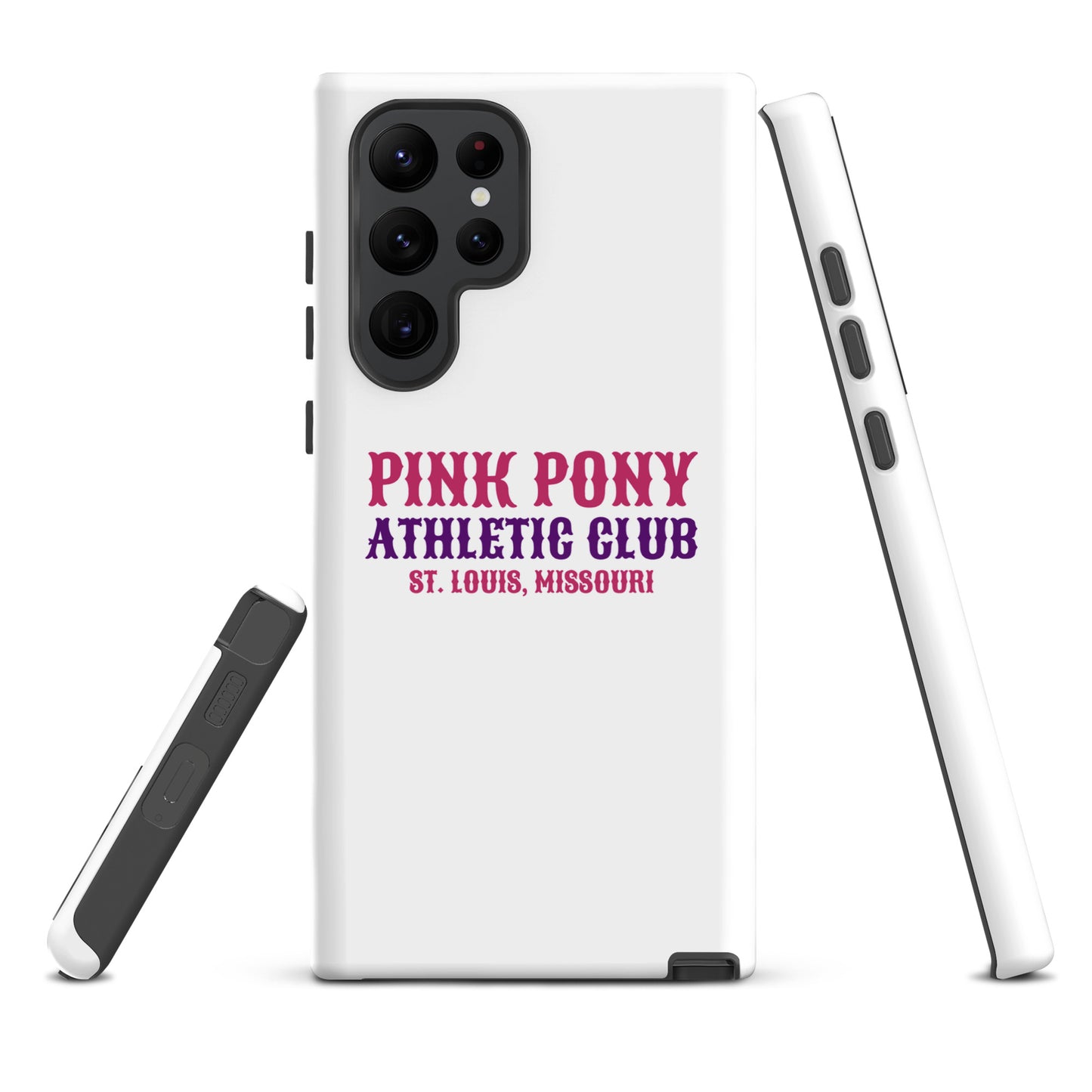 Tough Case for Samsung® | Pink Pony Athletic Club | Athletic Wordmark Logo