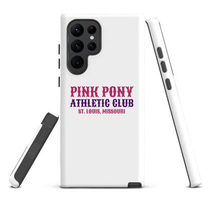 Tough Case for Samsung® | Pink Pony Athletic Club | Athletic Wordmark Logo
