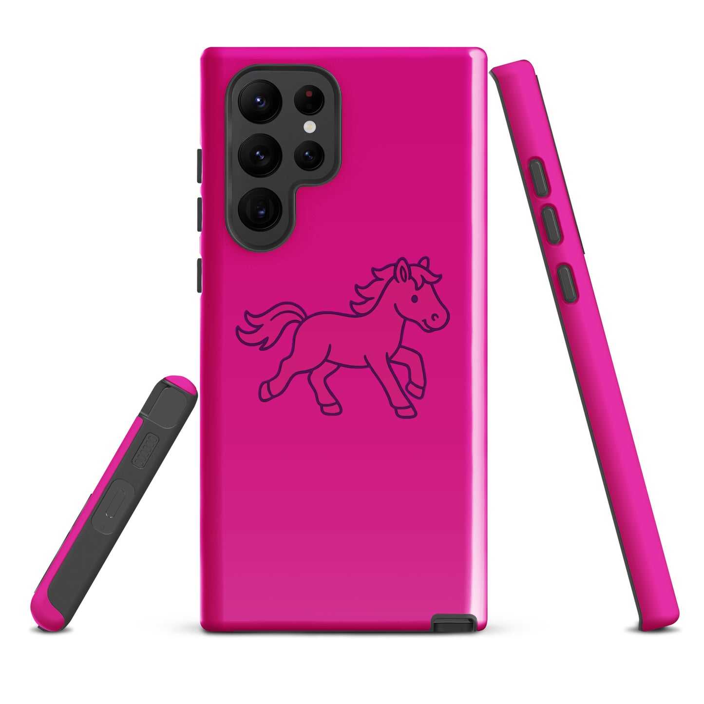 Tough Case for Samsung® | Pink Pony Athletic Club | Mascot Logo