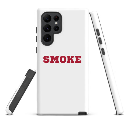 Tough Case for Samsung® | Smoke 14U Softball | Modern Script Logo