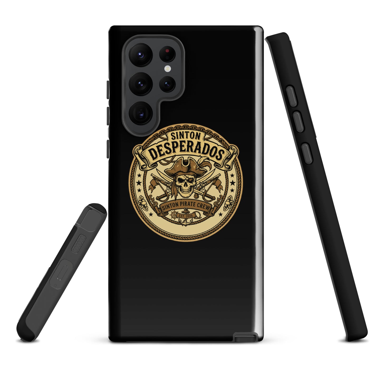 Tough Case for Samsung® | Sinton Desperados Baseball | Badge Logo