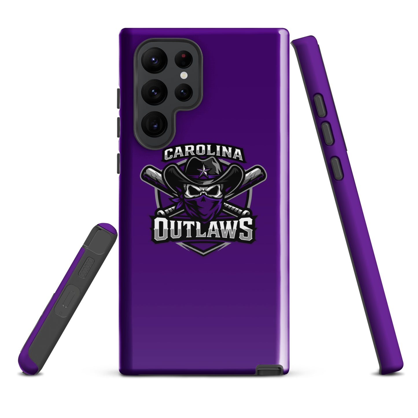 Tough Case for Samsung® | Carolina Outlaws Baseball | Shield Logo