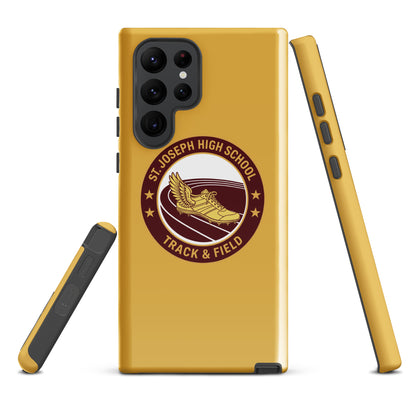 Tough Case for Samsung® | St. Joseph High School - Track & Field | Badge Logo
