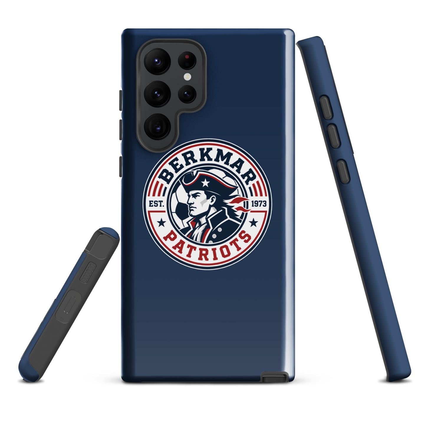 Tough Case for Samsung® | Berkmar High School Soccer | Badge Logo