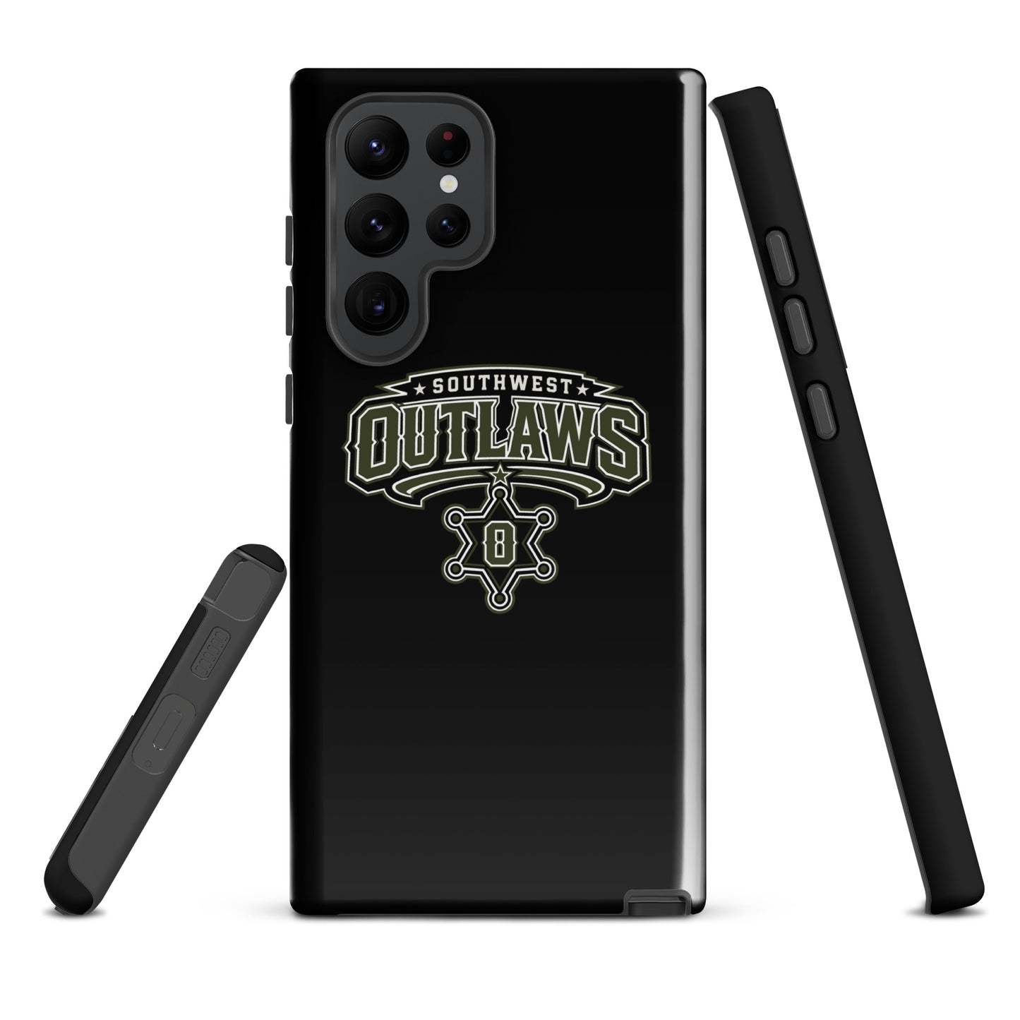 Tough Case for Samsung® | Southwest Outlaws | Frontier Athletics Logo