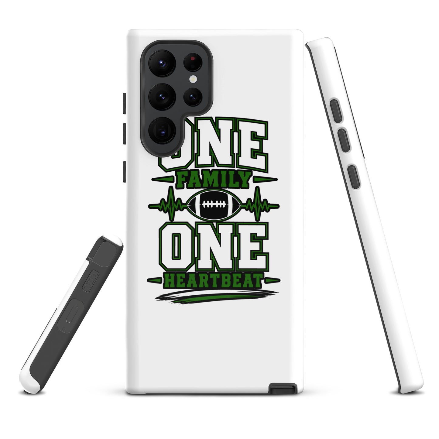 Tough Case for Samsung® | Celina Black Football | Modern Script Logo