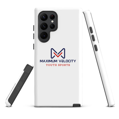 Tough Case for Samsung® | Maximum Velocity Youth Sports | Emblem Logo