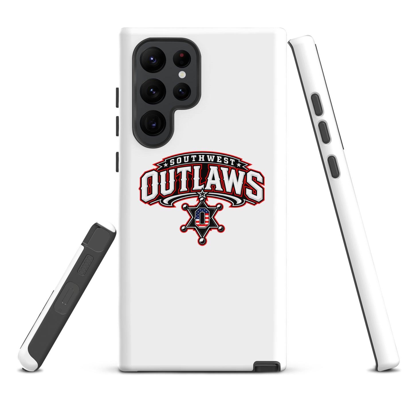 Tough Case for Samsung® | Southwest Outlaws | Vanguard Logo