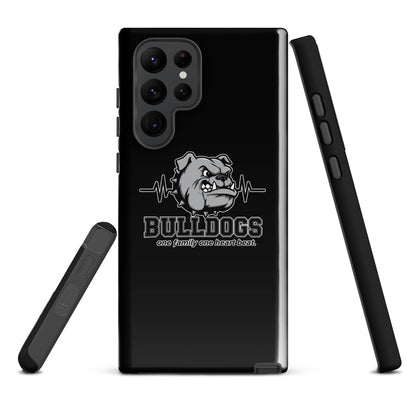 Tough Case for Samsung® | Celina Recreational Football Black | Bulldogs Crest Logo