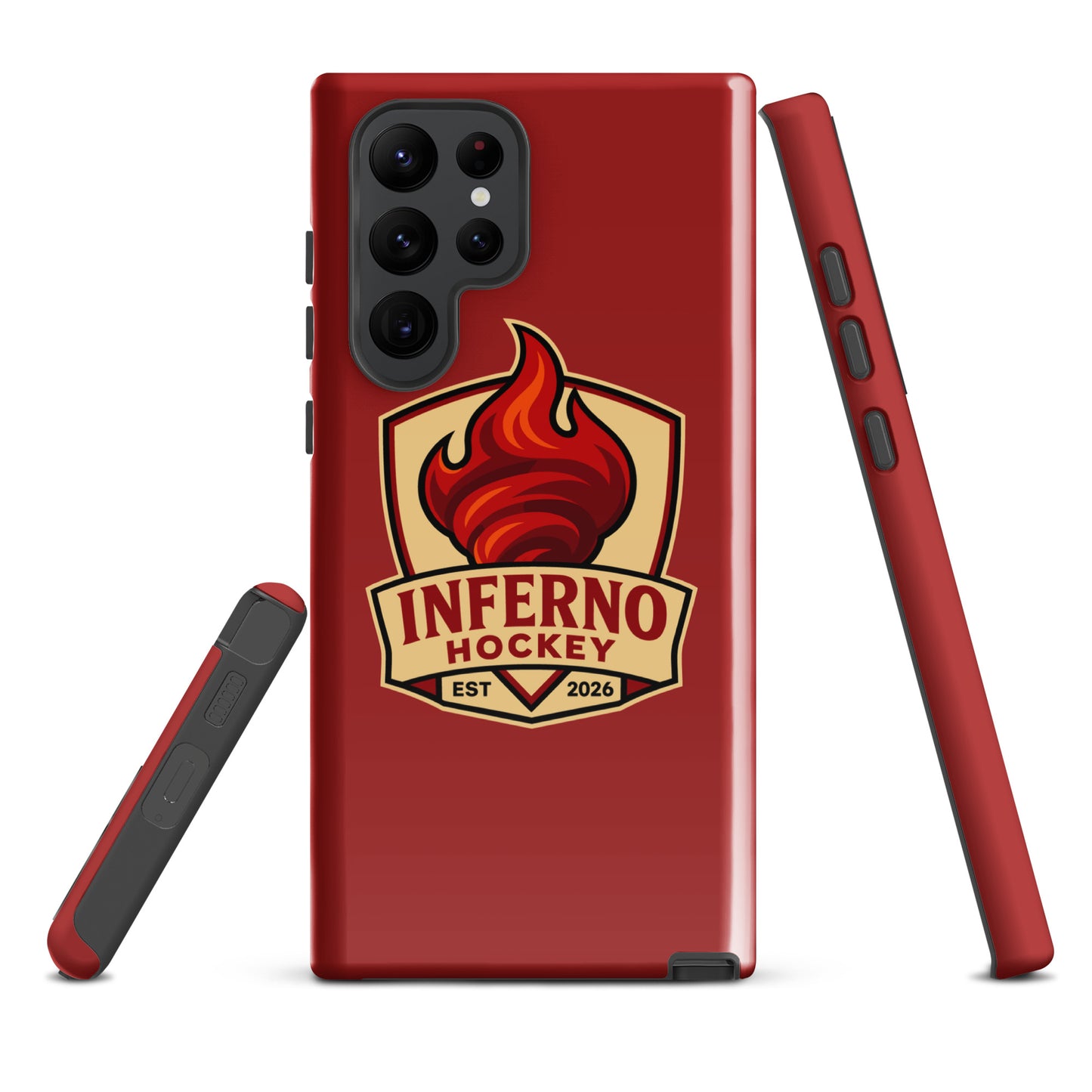 Tough Case for Samsung® | Inferno Hockey | Crest Logo
