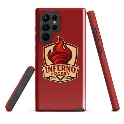 Tough Case for Samsung® | Inferno Hockey | Crest Logo
