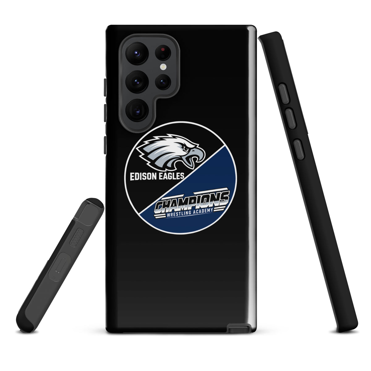 Tough Case for Samsung® | Edison Eagles/CWA Wrestling | Badge Logo