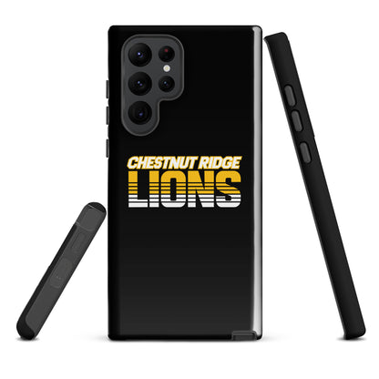 Tough Case for Samsung® | Chestnut Ridge Lions Football | Script Logo