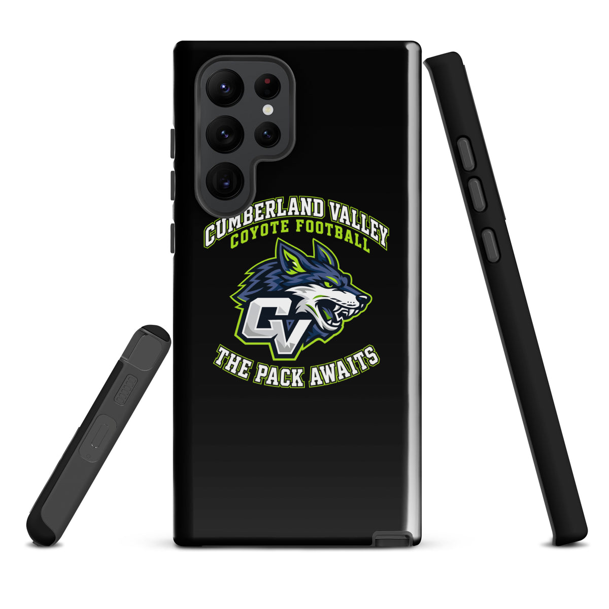 Tough Case for Samsung® | Cumberland Valley Coyotes Football | Emblem Logo