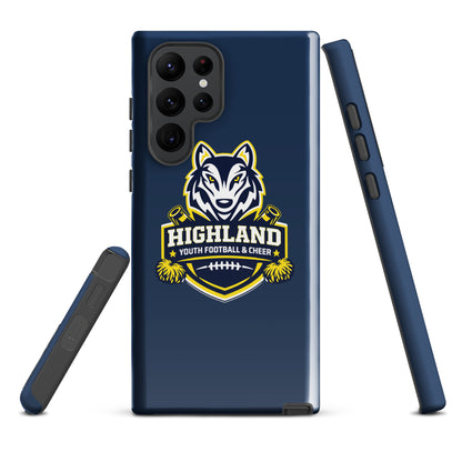 Tough Case for Samsung® | Highland youth football and cheer | Emblem Logo