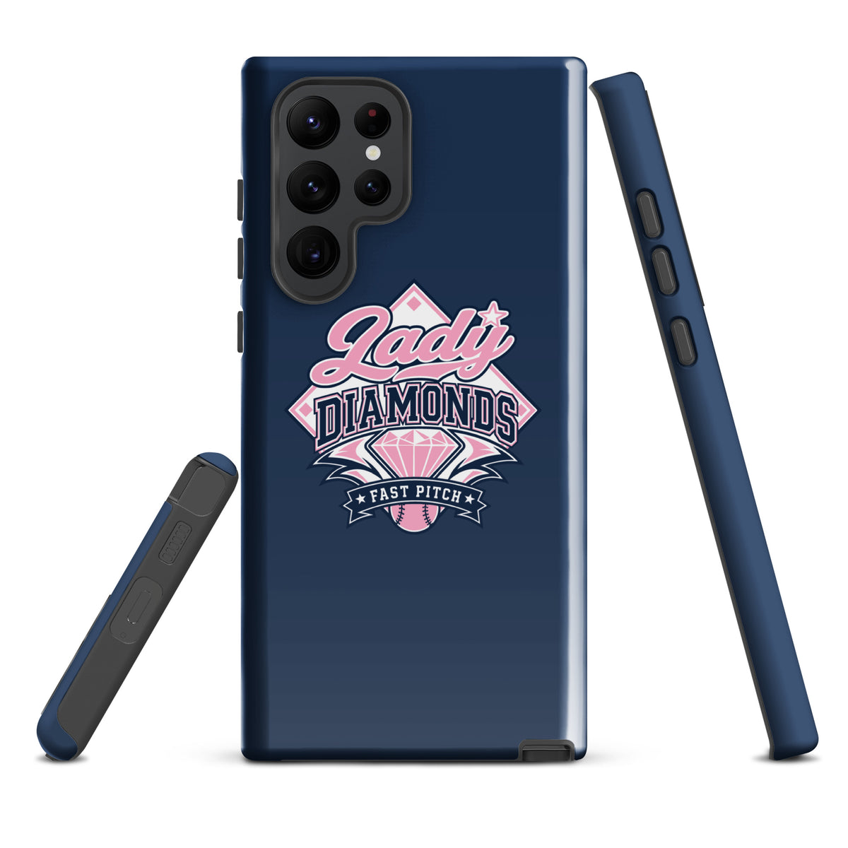 Tough Case for Samsung® | Lady Diamonds | Emblem Logo
