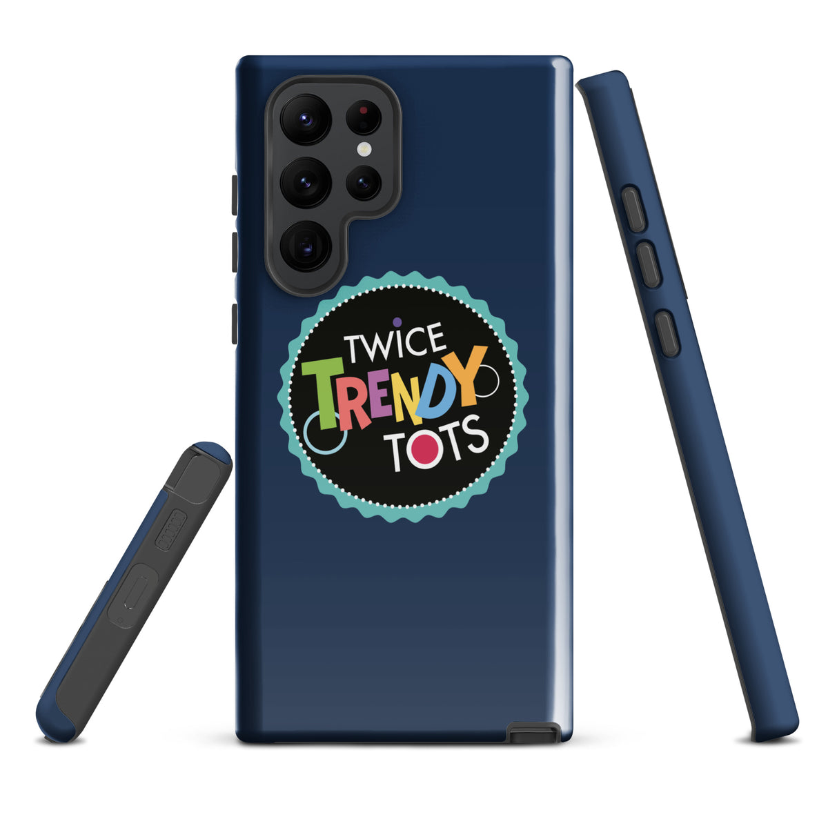 Tough Case for Samsung® | Twice Trendy Tots | Badge Logo