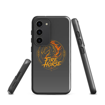Tough Case for Samsung® | Fire Horse Masters | Vanguard Logo