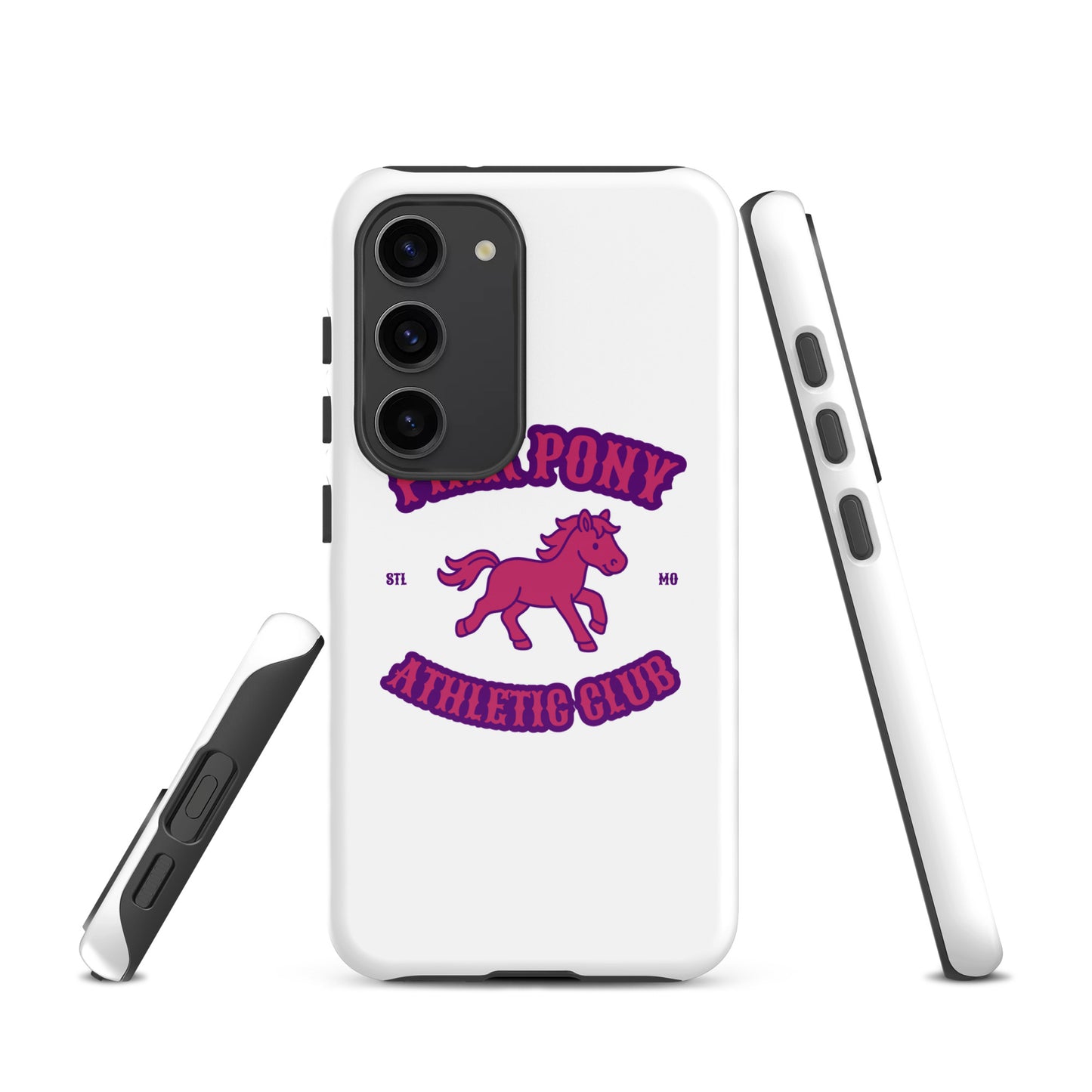 Tough Case for Samsung® | Pink Pony Athletic Club | Crest Logo