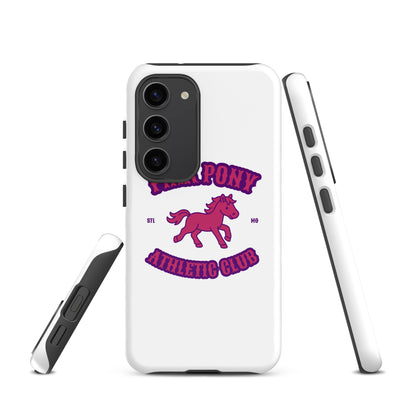 Tough Case for Samsung® | Pink Pony Athletic Club | Crest Logo