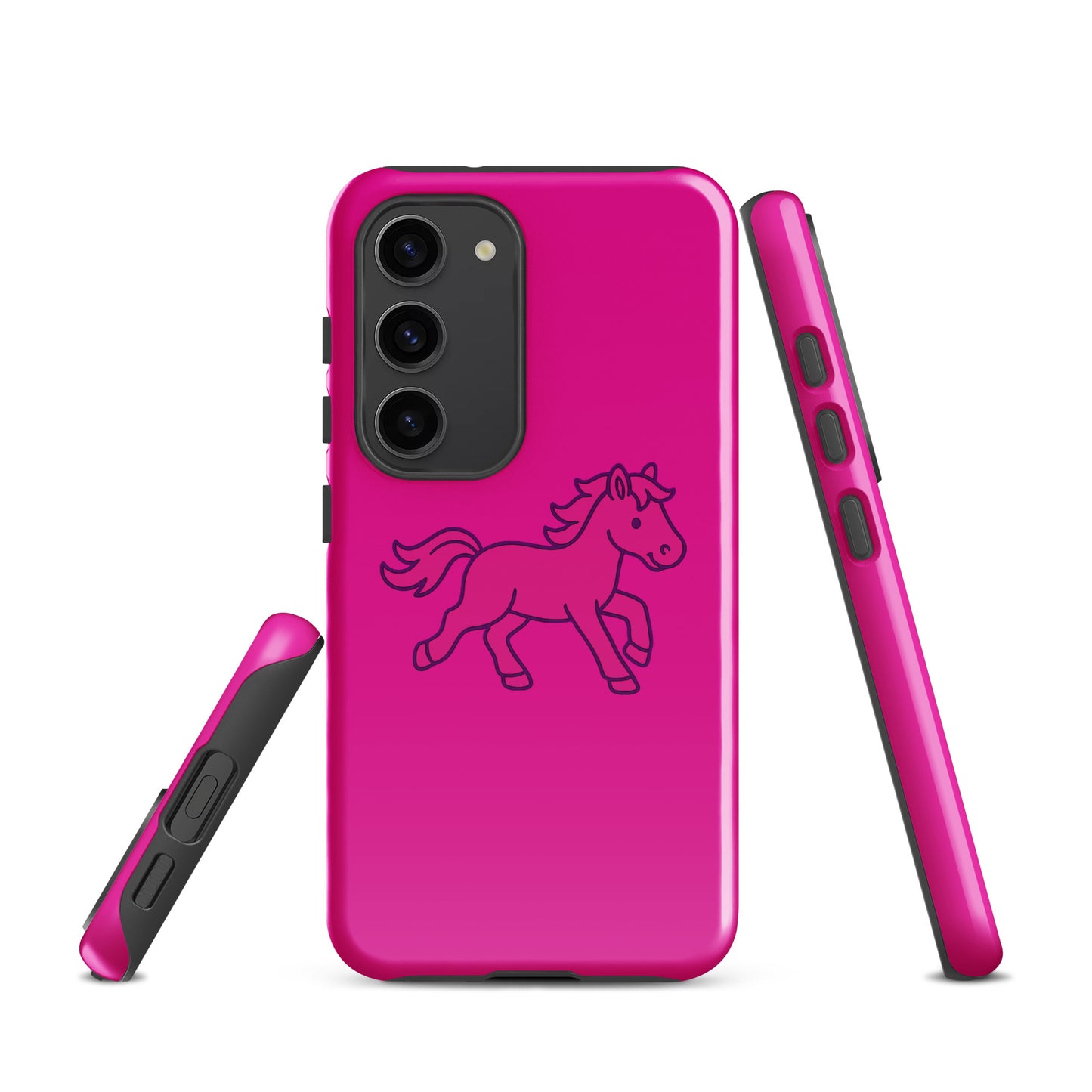 Tough Case for Samsung® | Pink Pony Athletic Club | Mascot Logo