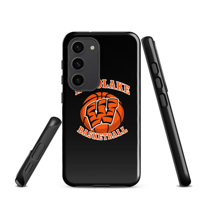 Tough Case for Samsung® | Woodlake Boys Basketball | Athletics Logo