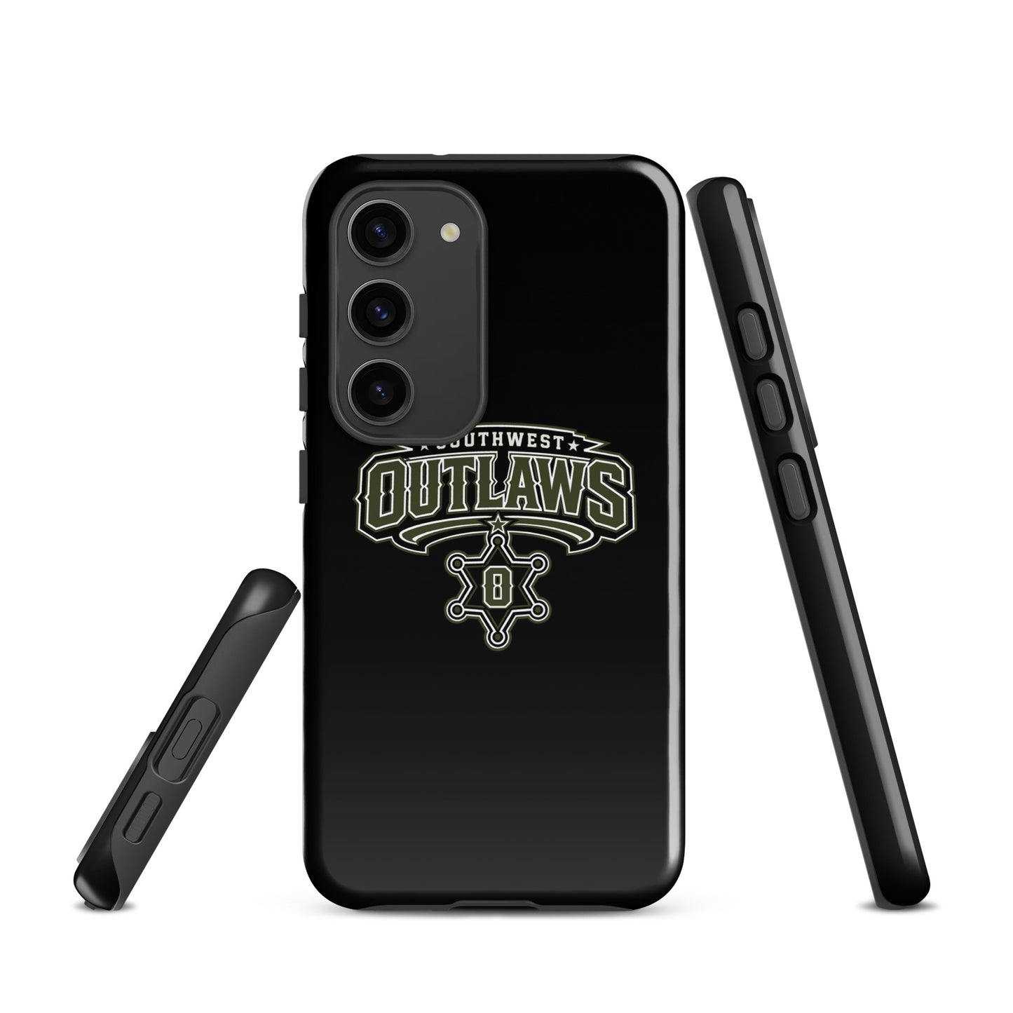Tough Case for Samsung® | Southwest Outlaws | Frontier Athletics Logo