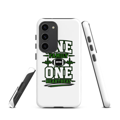Tough Case for Samsung® | Celina Black Football | Modern Script Logo