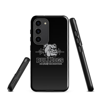 Tough Case for Samsung® | Celina Recreational Football Black | Bulldogs Crest Logo