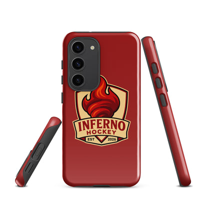 Tough Case for Samsung® | Inferno Hockey | Crest Logo